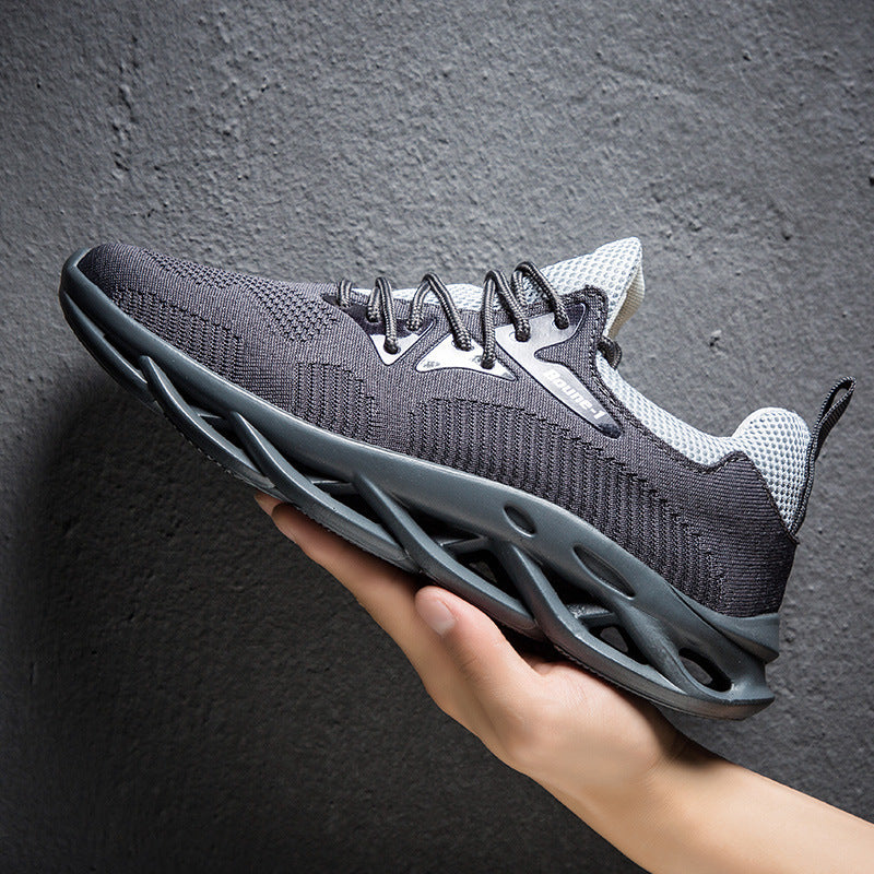 Men’s Coconut Running Shoes – Lightweight, Breathable Sports Sneakers with Shock Absorption & Non-Slip Sole