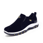 Men’s Suede Slip-On Outdoor Casual Shoes – Comfortable All-Season Footwear