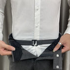 Men’s Non-Slip Shirt Band | Adjustable Anti-Slip Nylon Belt with Hook Fastening