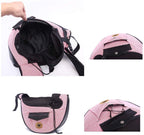 Breathable Lightweight Pet Travel Bag – Soft Cotton, Stylish & Washable Dog & Cat Carrier Tote