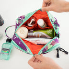 Men’s & Women’s Travel Toiletry Bag – Waterproof Polyester Cosmetic Organizer with Zipper Pockets | Business & Outdoor Storage Bag