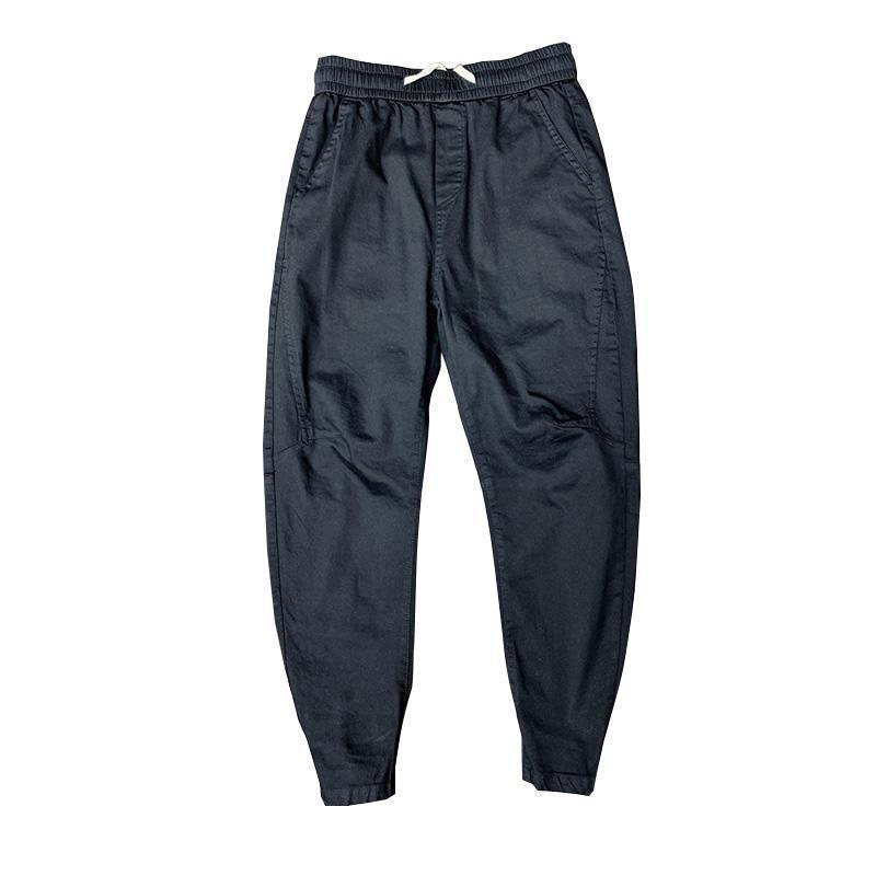 Men’s Slim Fit Ankle-Length Jogger Pants | Fleece-Lined Cotton Harem Trousers with Elastic Ankles (S–3XL)