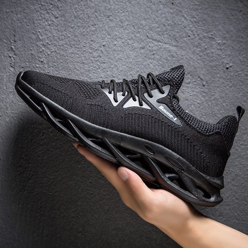 Men’s Coconut Running Shoes – Lightweight, Breathable Sports Sneakers with Shock Absorption & Non-Slip Sole