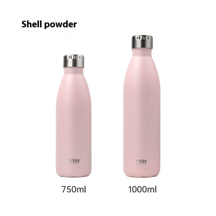Large Capacity Stainless Steel Insulated Water Bottle – 750ml/1000ml Vacuum Sports Flask, Leak-Proof Hot & Cold Travel Bottle for Hiking, Gym, Camping – BPA-Free, Eco-Friendly