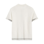 Women’s Short Sleeve Contrast Lapel Cardigan – Old Money Style Lightweight All-Match Top