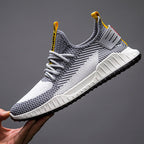 Men’s Breathable Knit Sneakers – Lightweight Casual Walking & Sports Shoes