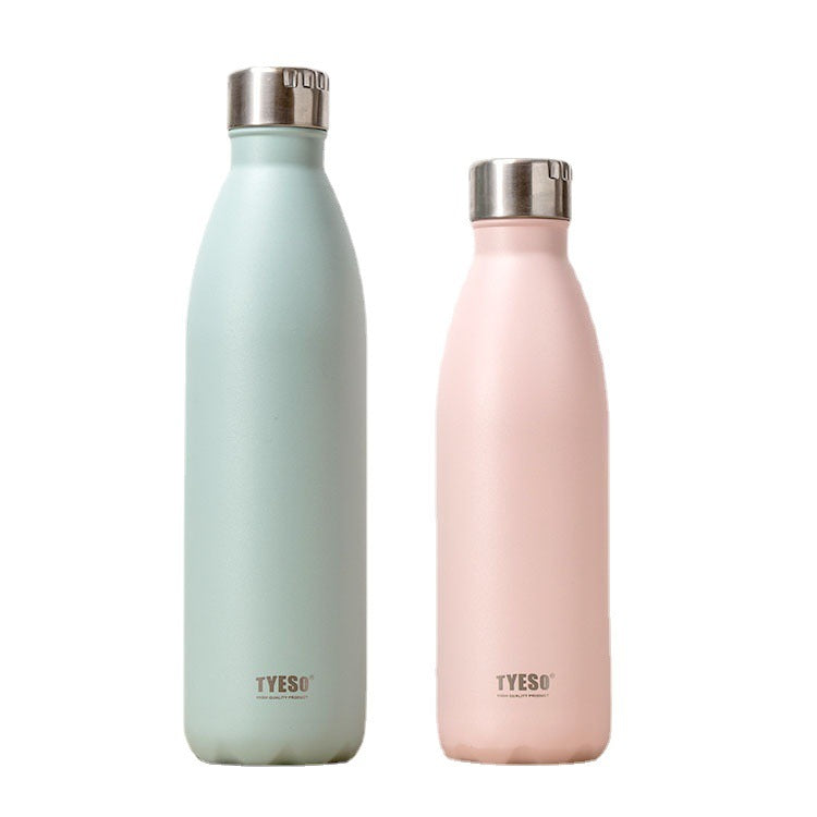 Large Capacity Stainless Steel Insulated Water Bottle – 750ml/1000ml Vacuum Sports Flask, Leak-Proof Hot & Cold Travel Bottle for Hiking, Gym, Camping – BPA-Free, Eco-Friendly