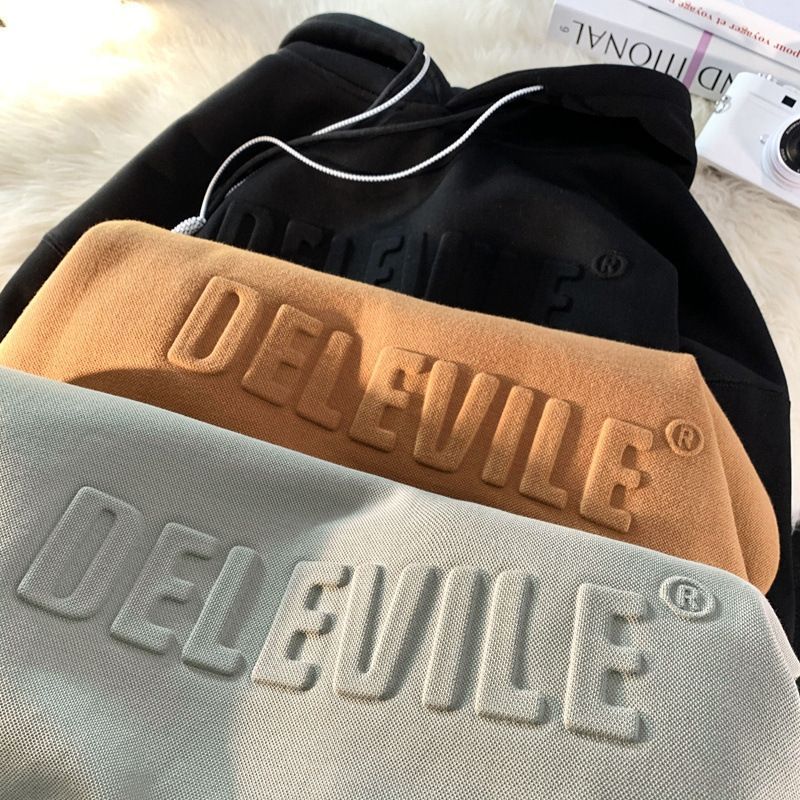 Oversized Men’s American Style Hoodie – Casual Loose Fit Streetwear Pullover