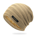 Unisex Knitted Winter Hat – Wool Warm Beanie for Men & Women | Adjustable Tie-Dye Streetwear Cap