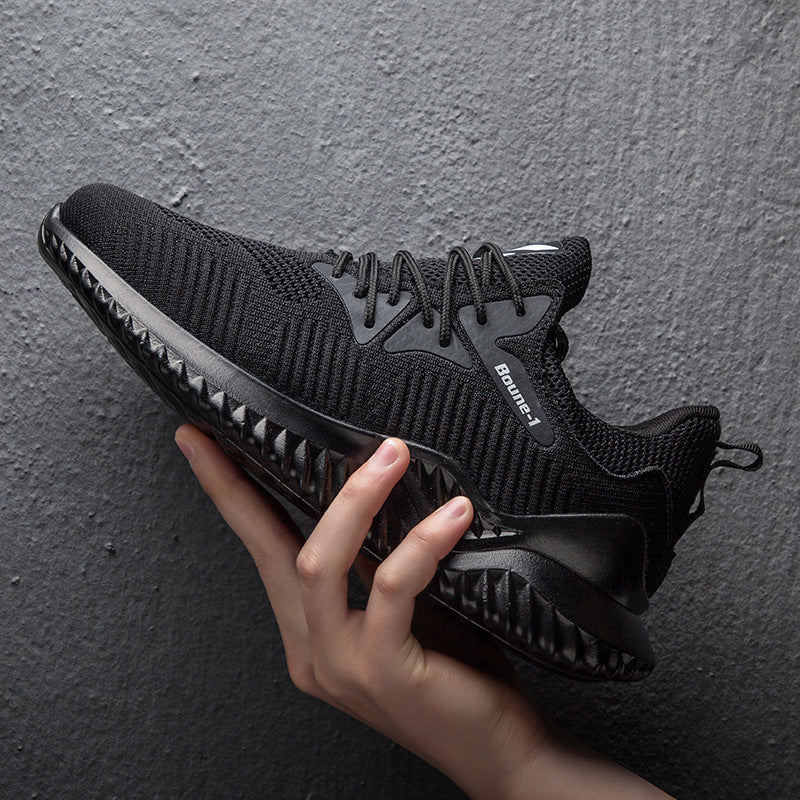 Men’s Coconut Running Shoes – Lightweight, Breathable Sports Sneakers with Shock Absorption & Non-Slip Sole