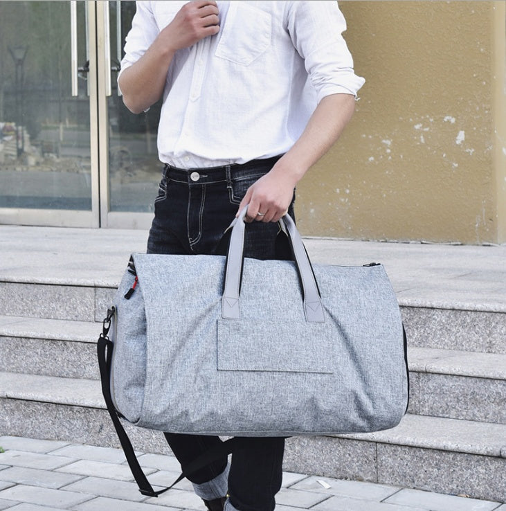 Waterproof Travel Garment Bag for Men & Women – Carry-On Wrinkle-Free Suit & Dress Bag with Storage