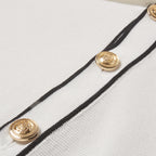 Women’s Short Sleeve Contrast Lapel Cardigan – Old Money Style Lightweight All-Match Top