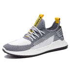 Men’s Breathable Knit Sneakers – Lightweight Casual Walking & Sports Shoes