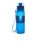 Collapsible Silicone Sports Water Bottle – Portable, Lightweight & BPA-Free for Hiking, Cycling & Travel (350ml/500ml)