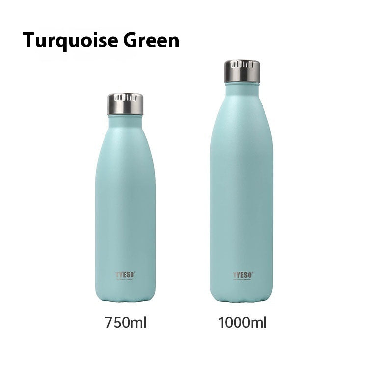 Large Capacity Stainless Steel Insulated Water Bottle – 750ml/1000ml Vacuum Sports Flask, Leak-Proof Hot & Cold Travel Bottle for Hiking, Gym, Camping – BPA-Free, Eco-Friendly