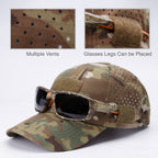 Sports Casual Breathable Camouflage Baseball Cap Men's Military Fans