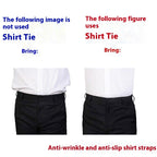 Men’s Non-Slip Shirt Band | Adjustable Anti-Slip Nylon Belt with Hook Fastening