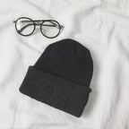Unisex Wool Knitted Winter Hat – Warm Solid Color Beanie for Men & Women