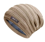 Unisex Knitted Winter Hat – Wool Warm Beanie for Men & Women | Adjustable Tie-Dye Streetwear Cap