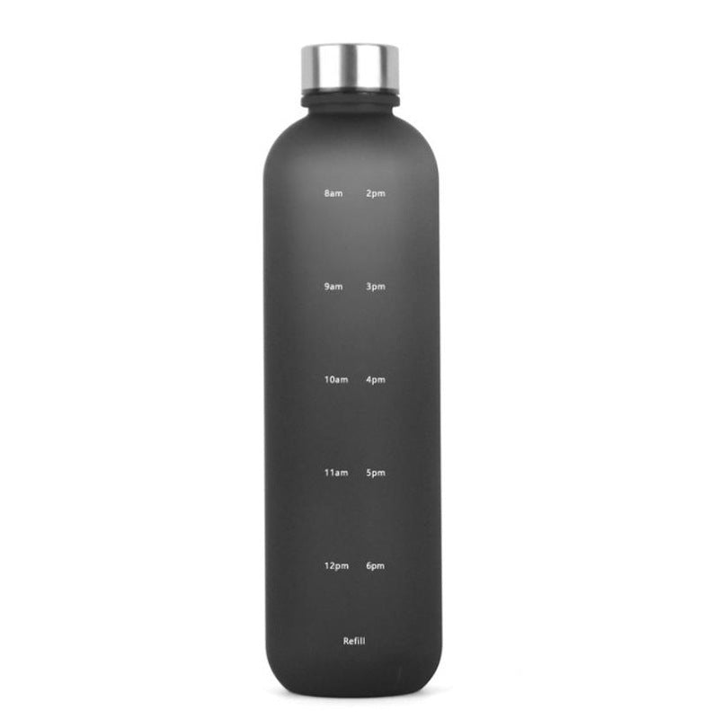 Frosted Gradient Sports Water Bottle – 1L BPA-Free Tritan with Handle