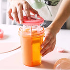 Double Tube Water Bottle – Leakproof BPA-Free Sports Bottle, 420ml/600ml – Gym, Hiking, Cycling